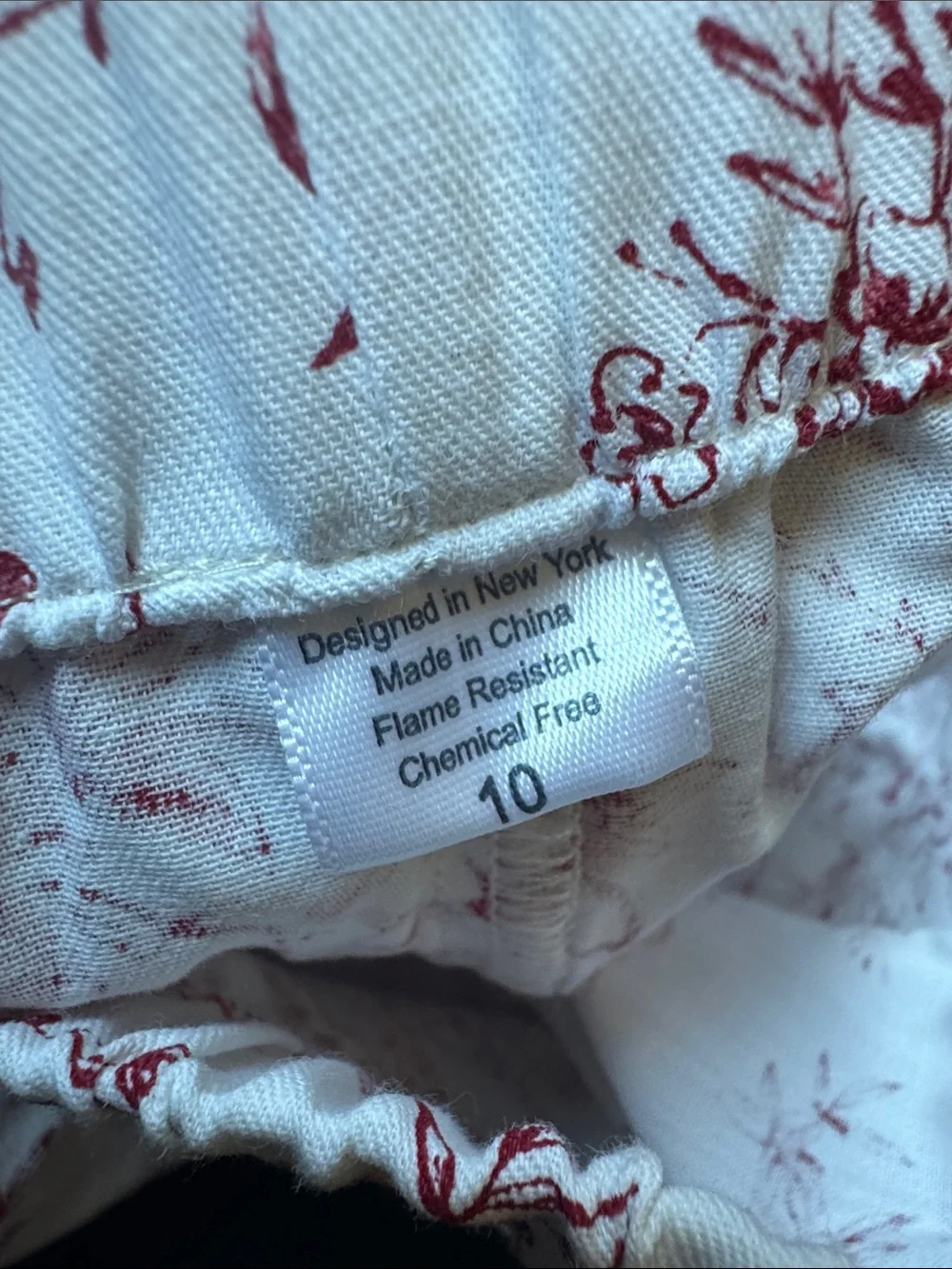Girls' Timeless Toile Twill Pajama Set -